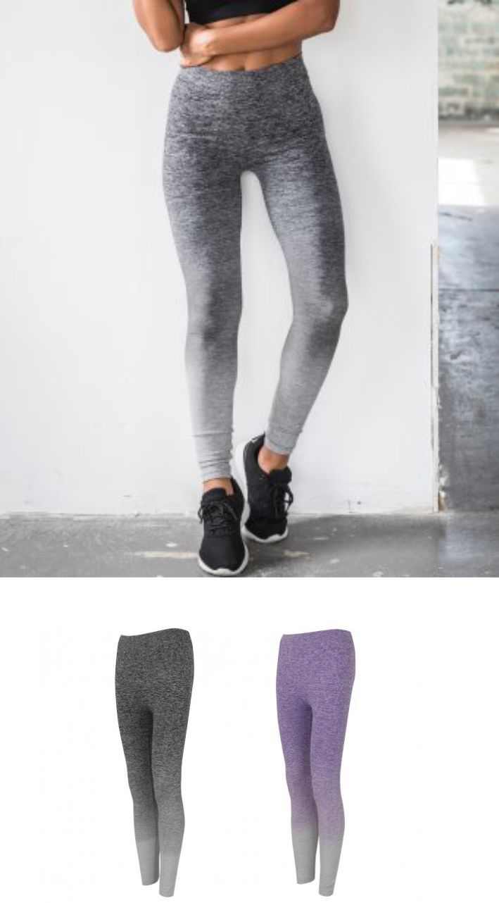 TL300 Tombo Ladies SeamlessFade Out Leggings - Click Image to Close